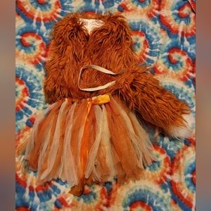Little girls fox costume